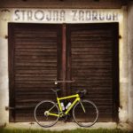 Stroj pred strojno zadrugo    cyclinglife cyclingshots cyclingpicshellip